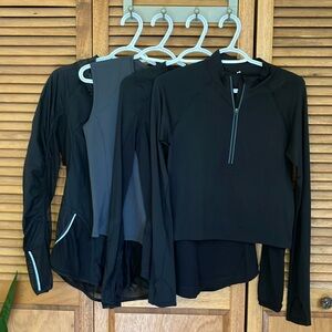 Lululemon Size 4 LOT of four tops - NWOT / EUC
